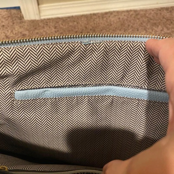 Pastel Blue purse - Picture 6 of 7